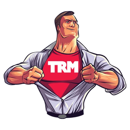 TRM Garage Floors mascot